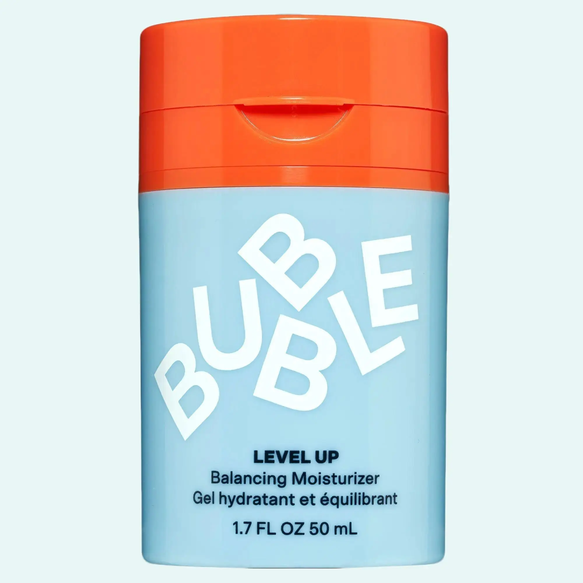 Bubble Skincare Level Up Balancing Face Moisturizer, Hydrating Gel with Niacinamide & Zinc PCA for Radiant Skin, Daily Care for Oily & Combination Skin, Moisture, Glowup, Face Care Products, Gentle