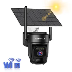 BEENOCAM Wireless Solar-Powered WiFi Camera Single-Lens Video Surveillance Camera with Built-in Battery Extended Standby Time