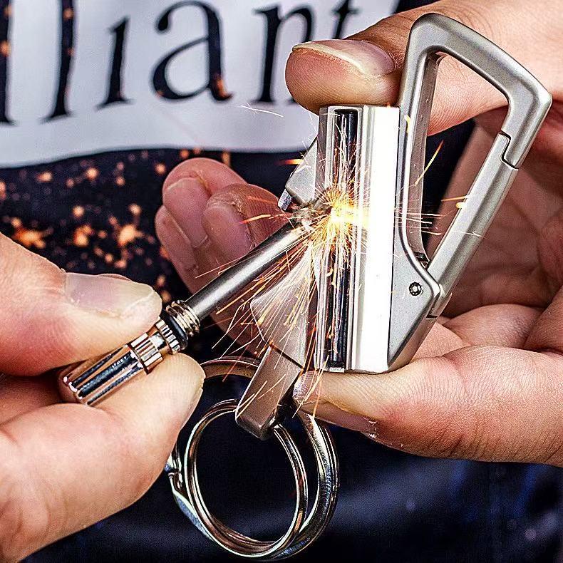 (Fuel not included) Multifunctional All-in-1 LighterTool, unlimited lighters, durable, suitable for travel and daily use