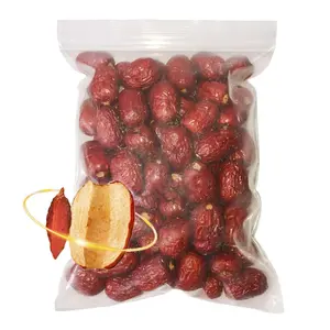 Dried Jujube Dates Pitted Red Date Natural Sweet Chinese Red Dates Dry Jujubees, Soft Juicy Plump No Pit Dried Dates For Tea/Baking/Cooking