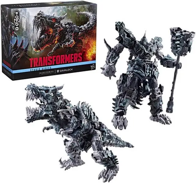 Transformers: Age of Extinction - Studio Series Titan Class Grimlock Action Figure Model, Movie Character Single Figurine with Mode Conversion, Dinosaur Collectible for Figurines, Statues & Bobbleheads, Dinosaur Figurine Figurines, Statues & Bobbleheads