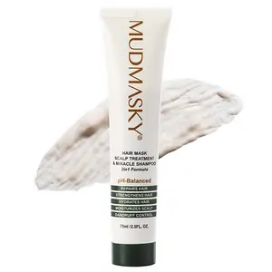 MUDMASKY Hair Mask Scalp  & Miracle Shampoo 2.5oz 2.5oz