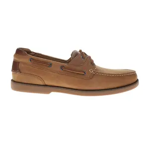 Johnston & Murphy Mens Ventura Slip On Boat Casual Shoes - Brown