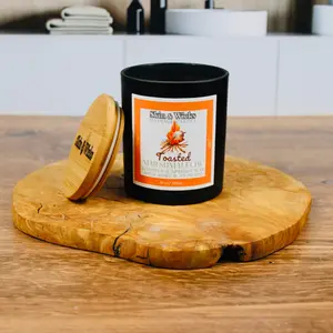 Toasted Marshmallow Wooden Wick Candle