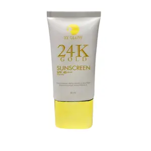 SY GLOW 24K Gold Day Cream - Broad Spectrum UVA/UVB with Niacinamide & Ceramides, 50 ml