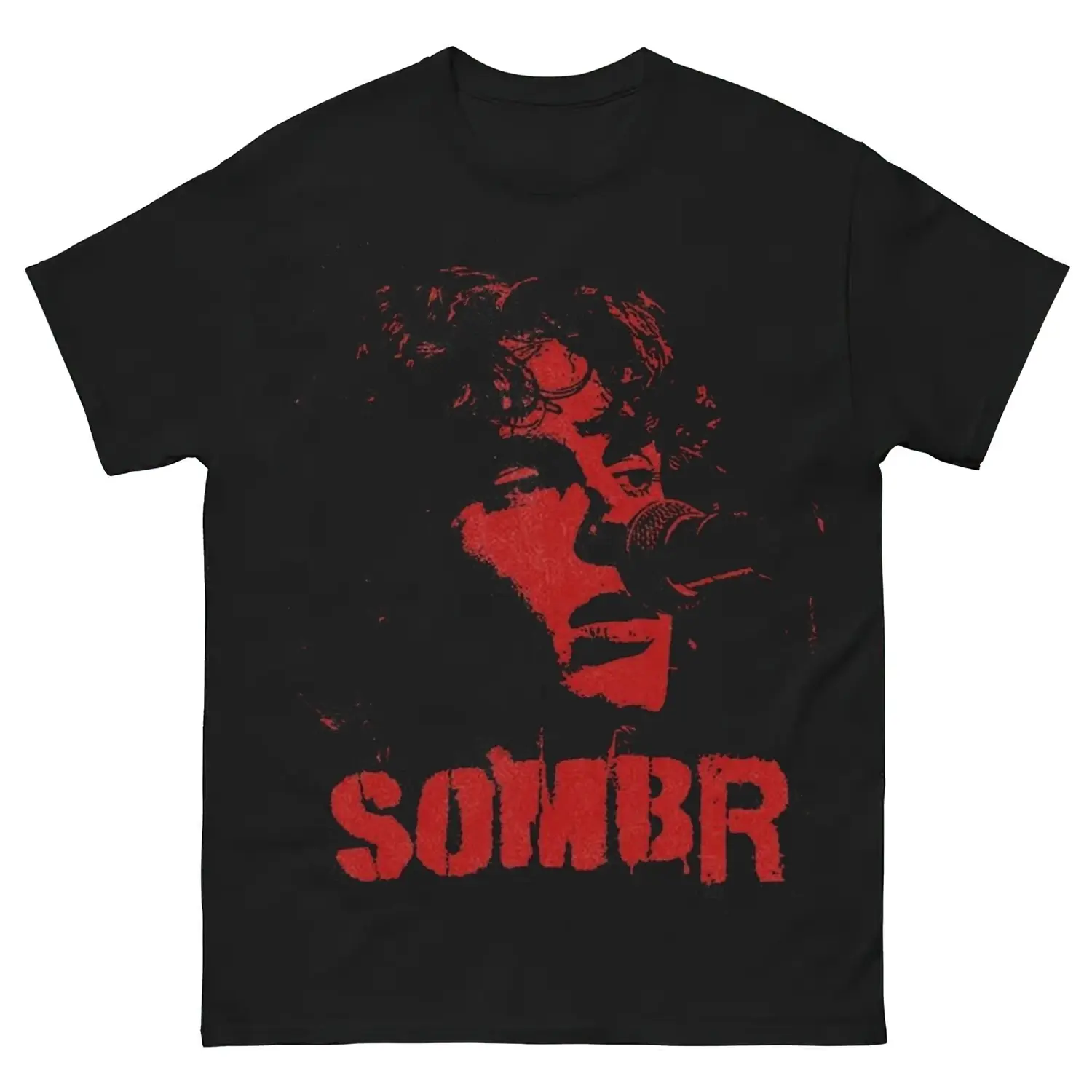 Sombr Red T Shirt Unisex Fan Favorite Music Graphic Full Size S-5XL