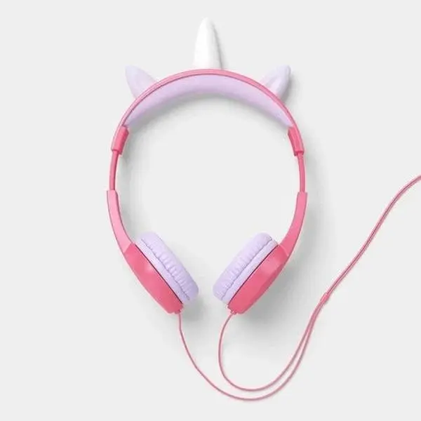 Kids' Wired Headphones – Unicorn, Volume-Limited, Lightweight | Heyday™