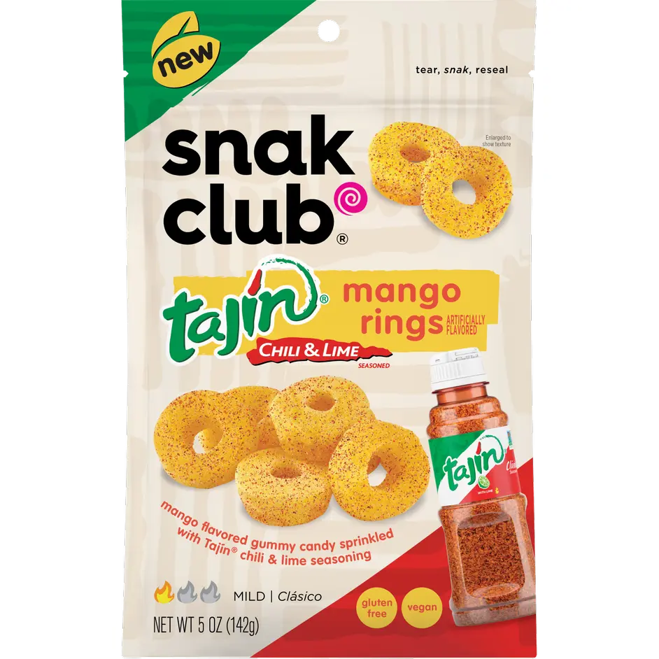 Snak Club: Tajin Mango rings Snak Club: Tajin Mango rings