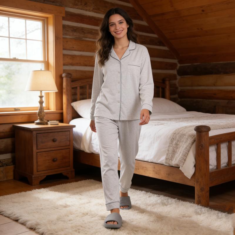 Lumubby Pillow Slippers for Women & Men Non-Slip Quick-Drying EVA Material Ultra Cushion 1.7-inch Thick Sole Breathable Anti-Slip Textured Style Shower Slides