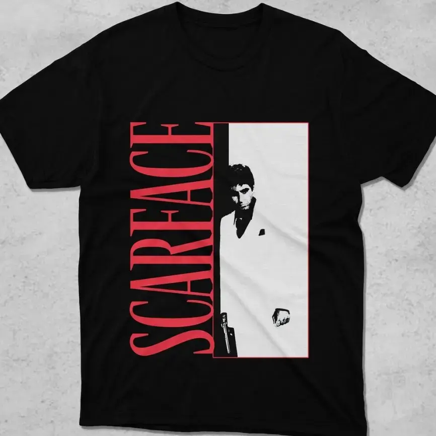 Scarface T-shirt, Retro Movie Scarface T-shirt, Scarface  Shirt