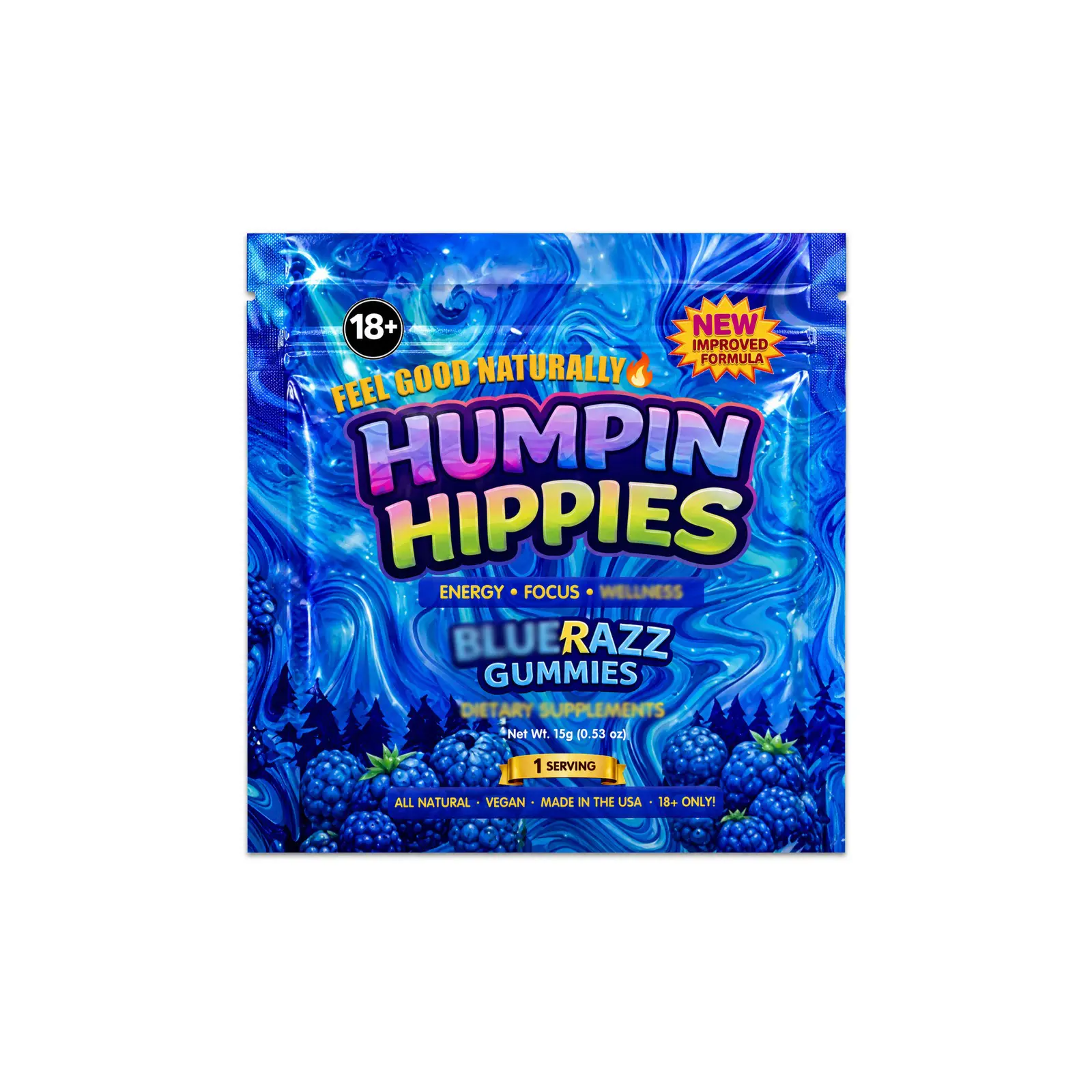 H.H. Razz Botanical Blend Gummies (3-Piece Pack)