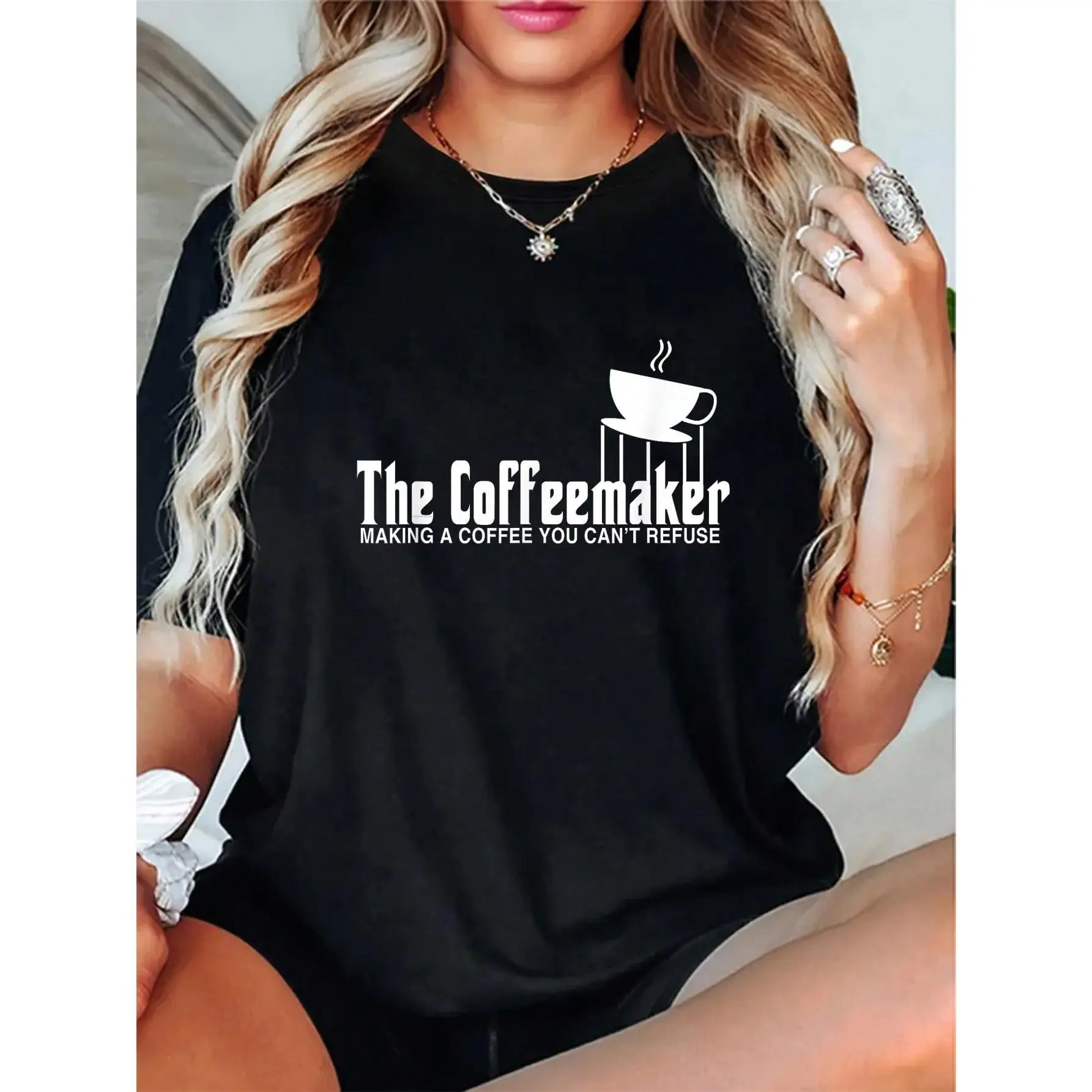 100% Cotton Barista Shirt Funny Coffeemaker Gift Best Barista T Shirt T-Shirt