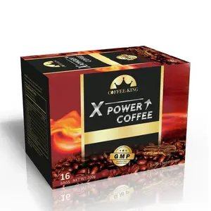 Xpower Men's coffee, 16 sachets, 200g, convenient for carrying.