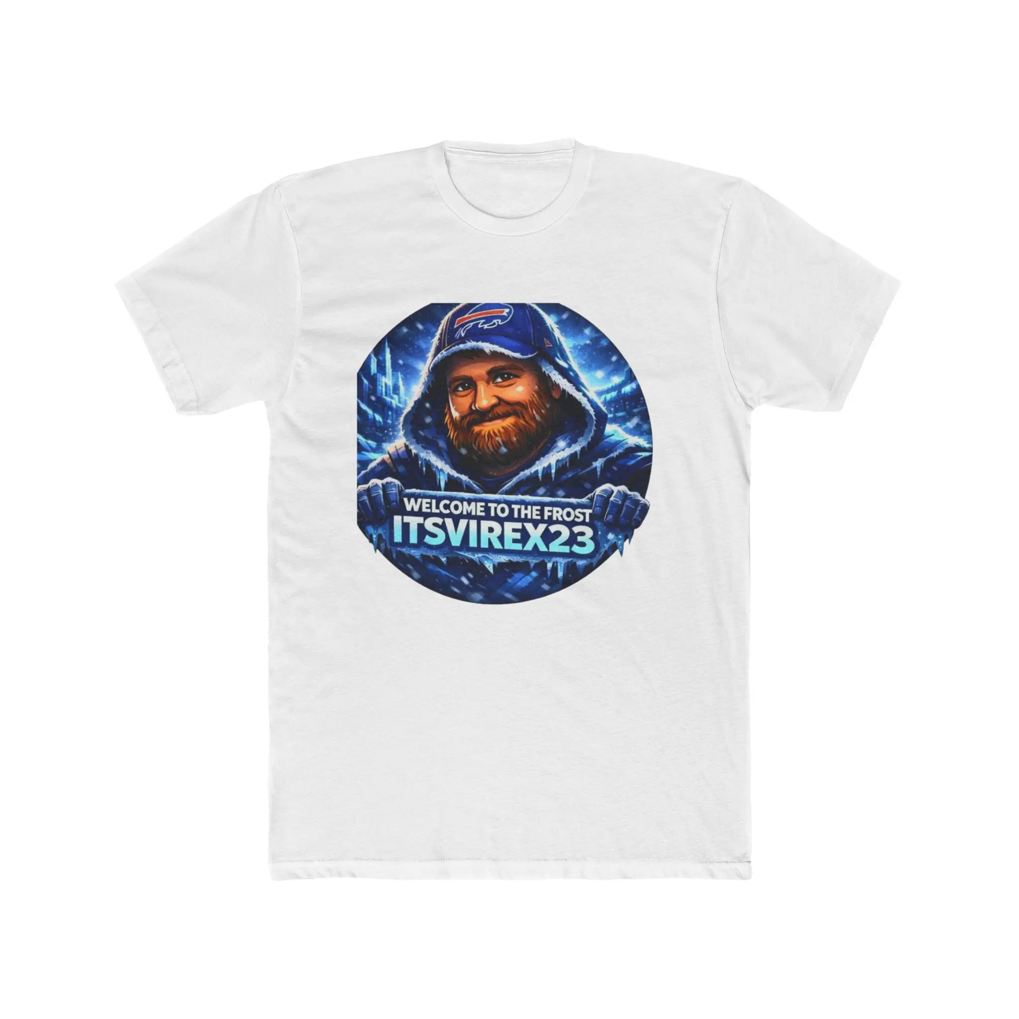 Welcome to the Frost streamer logo T-Shirt | ItsVirex23 gaming tee