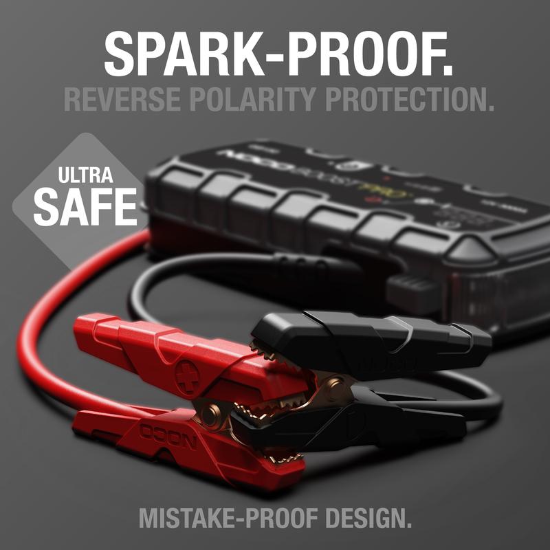 NOCO Boost Pro GB150 3000A UltraSafe Jump Starter for 9.0L Gasoline and 7.0L Diesel Engines