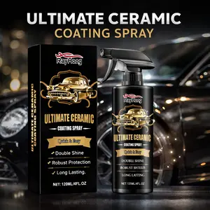 Professional Nano Ceramic Car Coating Spray Quick Effect Auto Polish Wax Multifunctional Plastic Paint Care Agent Auto Coating Spray