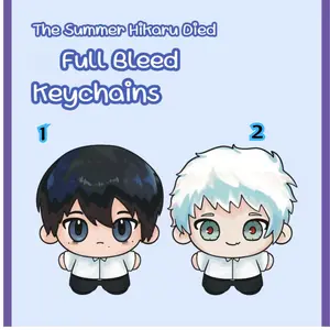 Yoshiki & Hikaru The Summer Hikaru Died Keychains [Preorder]
