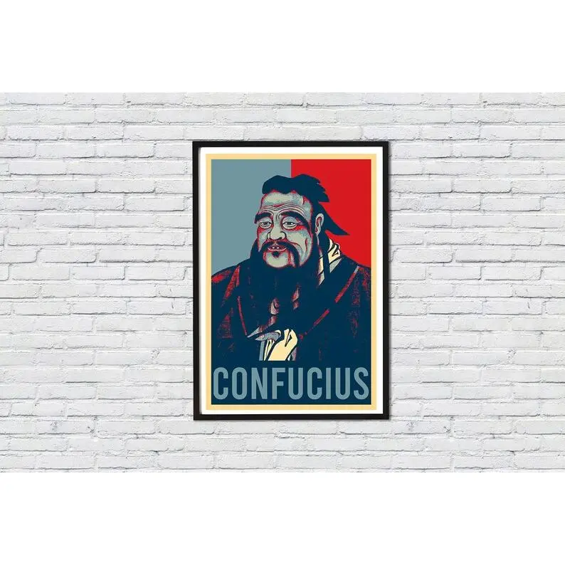Confucius Wall Art , Confucius Hope Poster