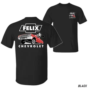 Felix Chevy Vintage Car T-Shirt | Funny Classic Auto Graphic Tee | Chevy Fan Gift | Unisex S–5XL
