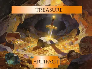MTG Treasure Token Sticker