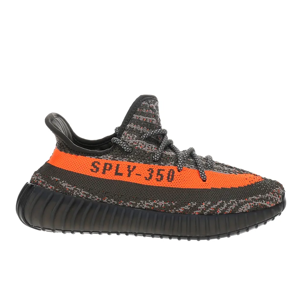 adidas Mens Yeezy Boost 350 V2 Sneakers Shoes Casual - Black, Grey, Orange