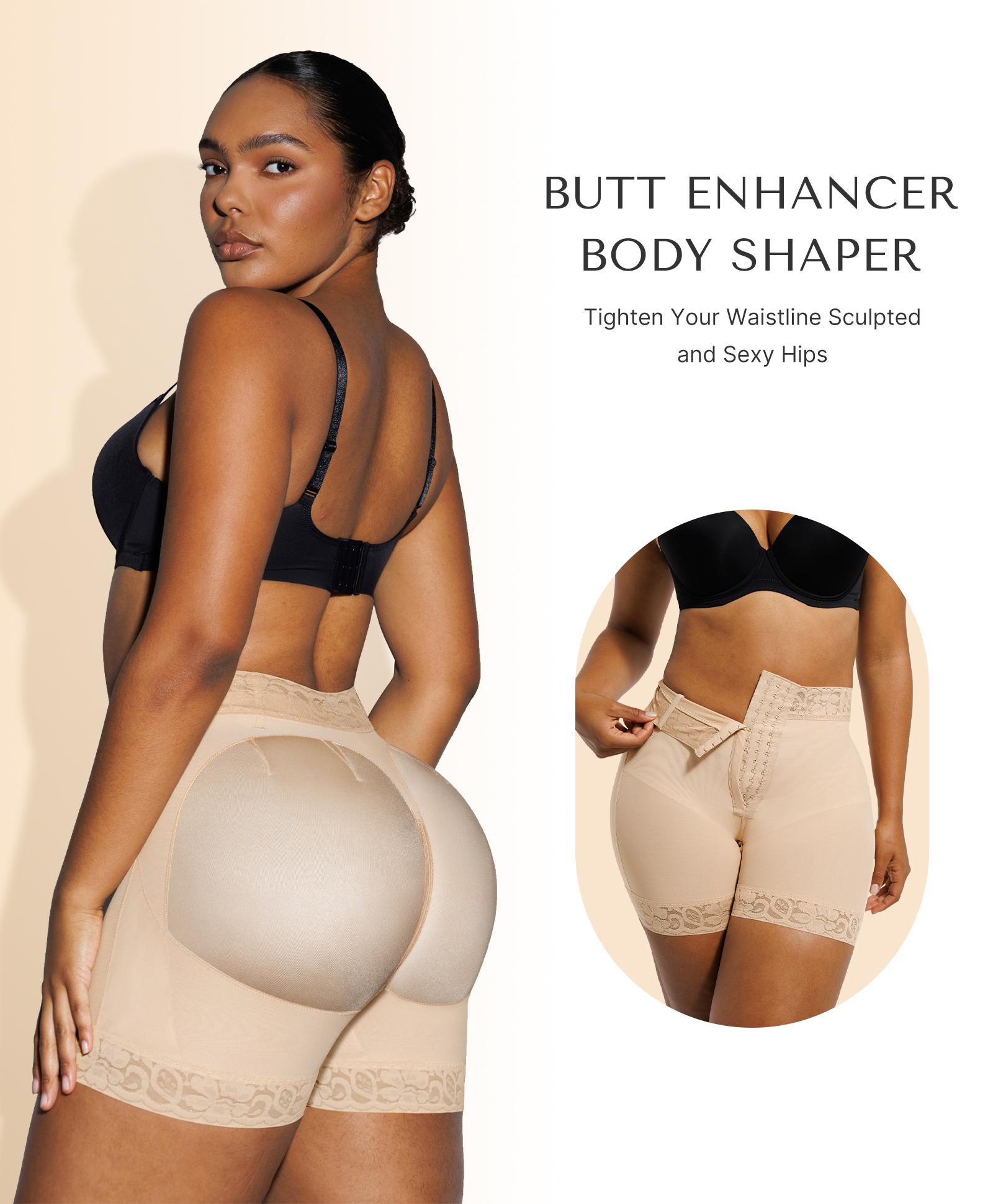 Shapellx AirSlim Lace Tummy Tucking  Butt-Lifting Shorts Comfort Basic Shapewear Womenswear