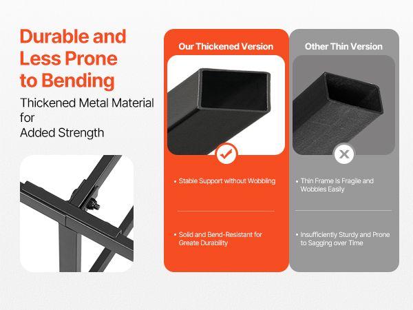 VEVOR Box Spring, Queen Size Bed Frame with Washable Fabric Cloth, Heavy Duty Metal Frame for Queen Bed, 9 in Mattress Foundation, 3500 lbs Max Weight Capacity, Easy Assembly, 79.1L x 59.6W x 9.1H in