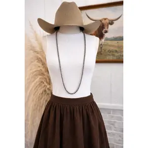 PEARL BEADED 28" NECKLACE