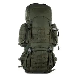 Tactical Backpack 100L Olive Cordura 1000D Military Large Rucksack Hiking Camping Army