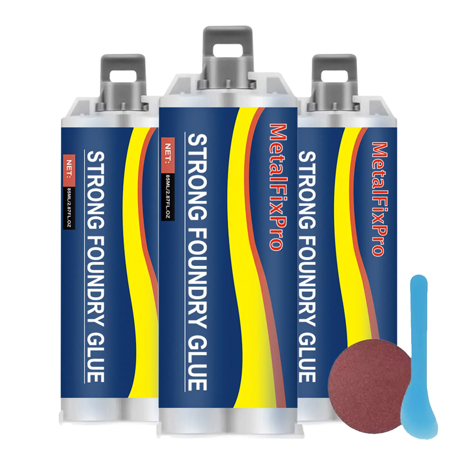 Industrial-Grade Cold Weld Epoxy Metal Putty Super Glue, Leak-Proof Sealant for Emergency Repairs on Stainless Steel Fuel Tanks, Cast Iron Radiators, Leak Repair Super Glue