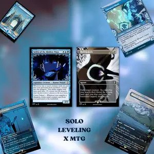 MTG Proxy Commander Deck Solo Leveling Anime - Shadow Army Reanimator Esper Dungeon Arise Sefris Epic Undead Gift for EDH Players
