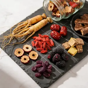 Organic Ginseng Eight Treasure Tea Organic Ginseng Kidney Cleanse Tea Ginseng Five Treasures Tea Natural Chinese Herbal Health Kidney Tea for Men & Women - Beverage