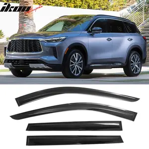 Window Visors for Infiniti QX60 2022-2026 Smoke Acrylic Mugen Style 4PCS
