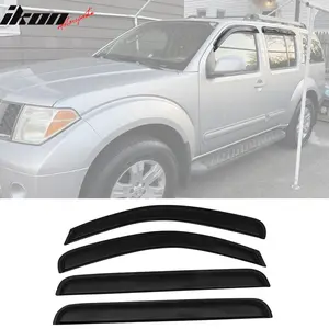 Visor Windows Rains Guards for Nissan Pathfinder 2005-2012 Smoke Tinted Acrylic