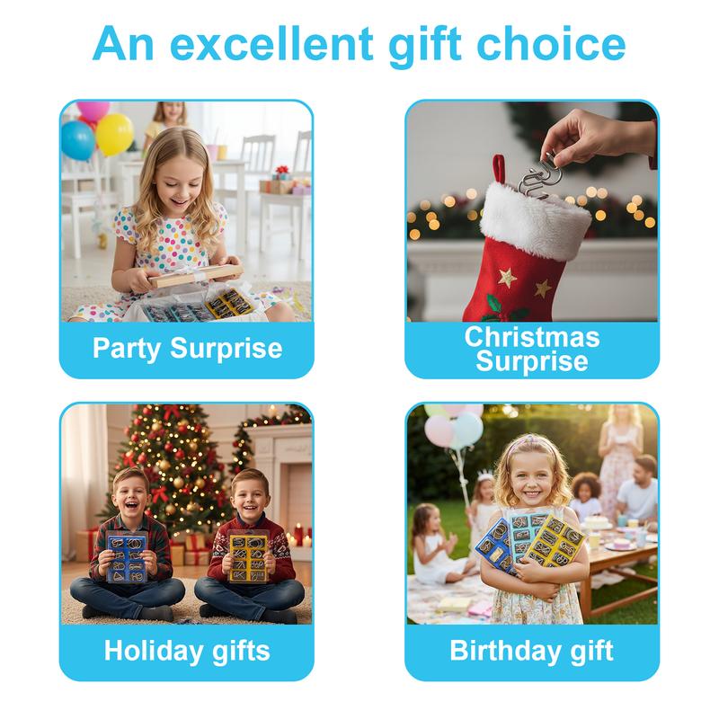 24pcs Metal Wire Puzzle Set, Brain Teaser IQ Test Disentanglemen Iron Link Unlock Interlock Game Ring Magic Trick for Party Favor Kids Adults Challenge, Holiday Gift Ideas