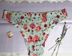 Floral Seamless Stretch Panty