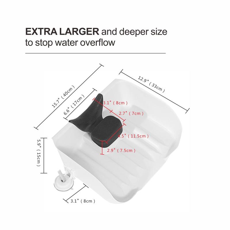 Portable Shampoo Basin for Children,The Elderly,Pregnant Woman,Friends Tear Free Hair Wash at Home(Pink)