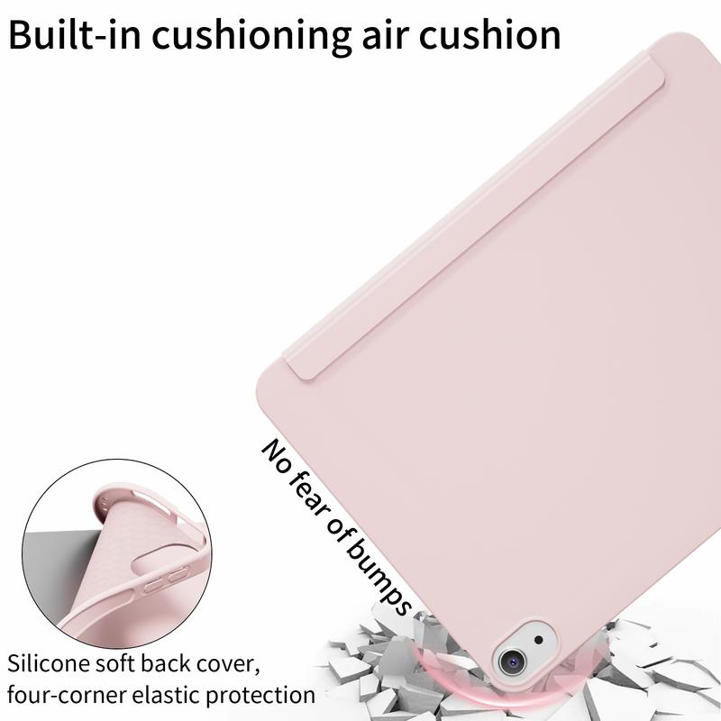 Kenke Case for iPad (A16) 11th Generation 11 Inch 2025,iPad 10th Gen Case 2022,iPad Air 11 Inch M3(2025)/M2(2024) 7th/6th Generation,iPad Air 5th / 4th Gen 2022/2020 10.9,Slim Trifold Stand