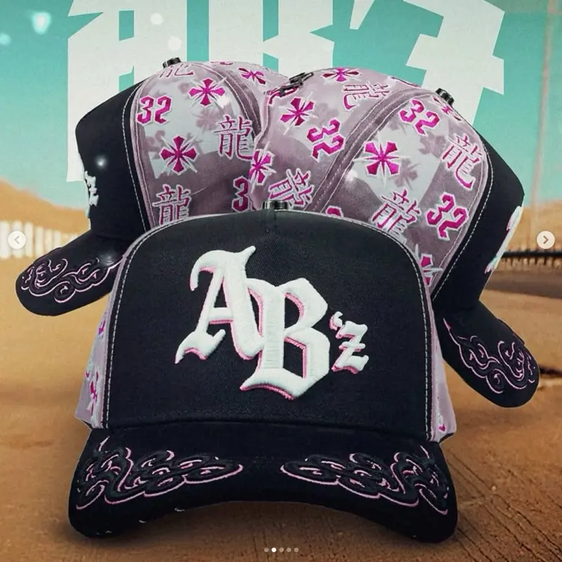 Baez x Maestro Shifu Baseball Cap with ABZ Logo and Dragon