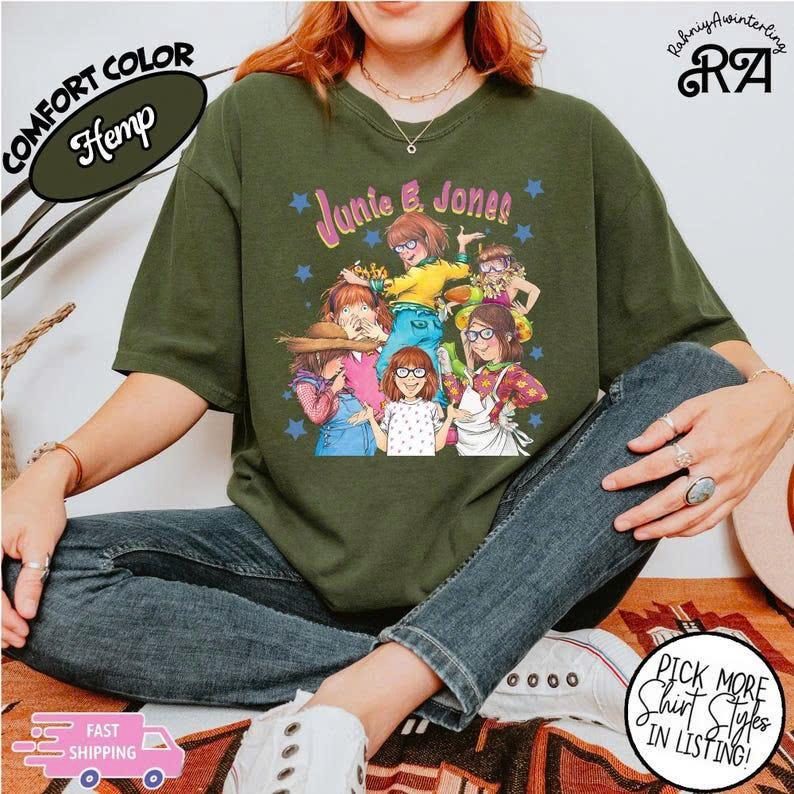 Comfort Colors Junie B Jones Shirt, Junie B Jones Education Shirt, Teacher T-shirt, Gift For Teacher, Teacher Shirt, Back To School Shirt