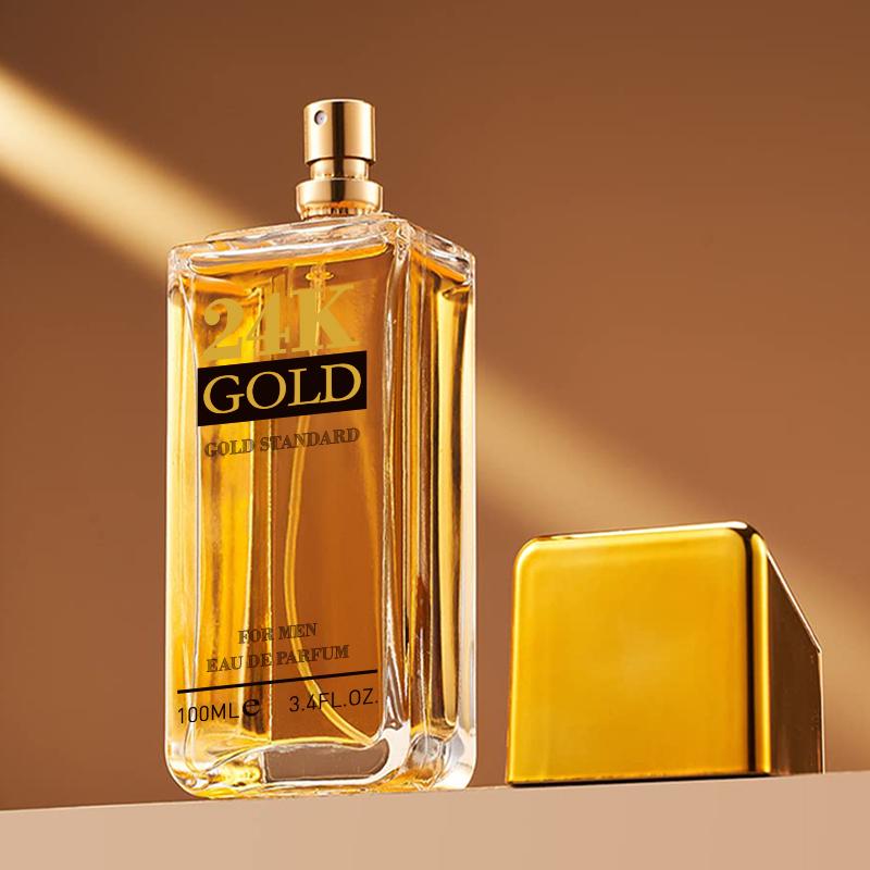 3.4 Fl Oz Men's Eau De Toilette Spray, With Amber & Cinnamon Long-Lasting Perfume, Perfect For Dating, Daily Life, Parties, Gift Giving, Notes Of Blood Orange, Grapefruit, Mint Cologne