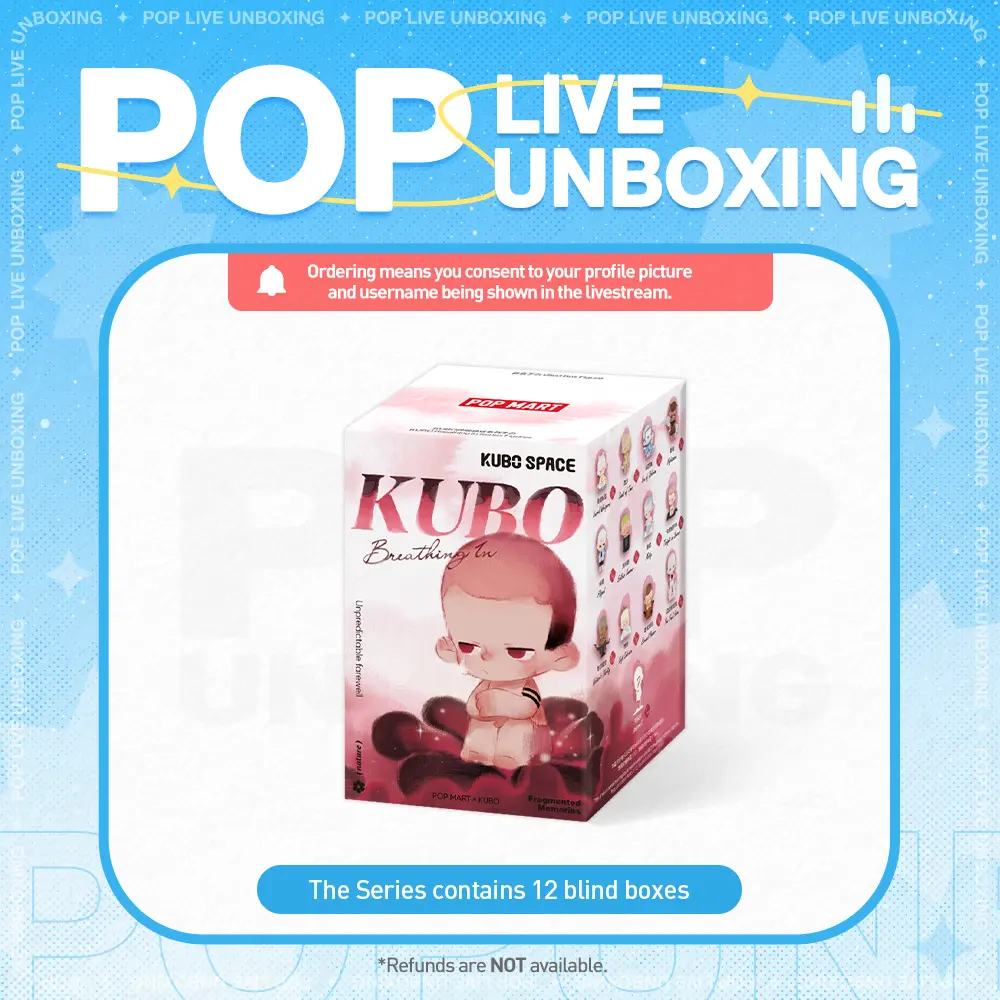 [POP NOW] KUBO Breathing In Series Figures, Blind Box, Mystery Box LABUBU Fun Toy