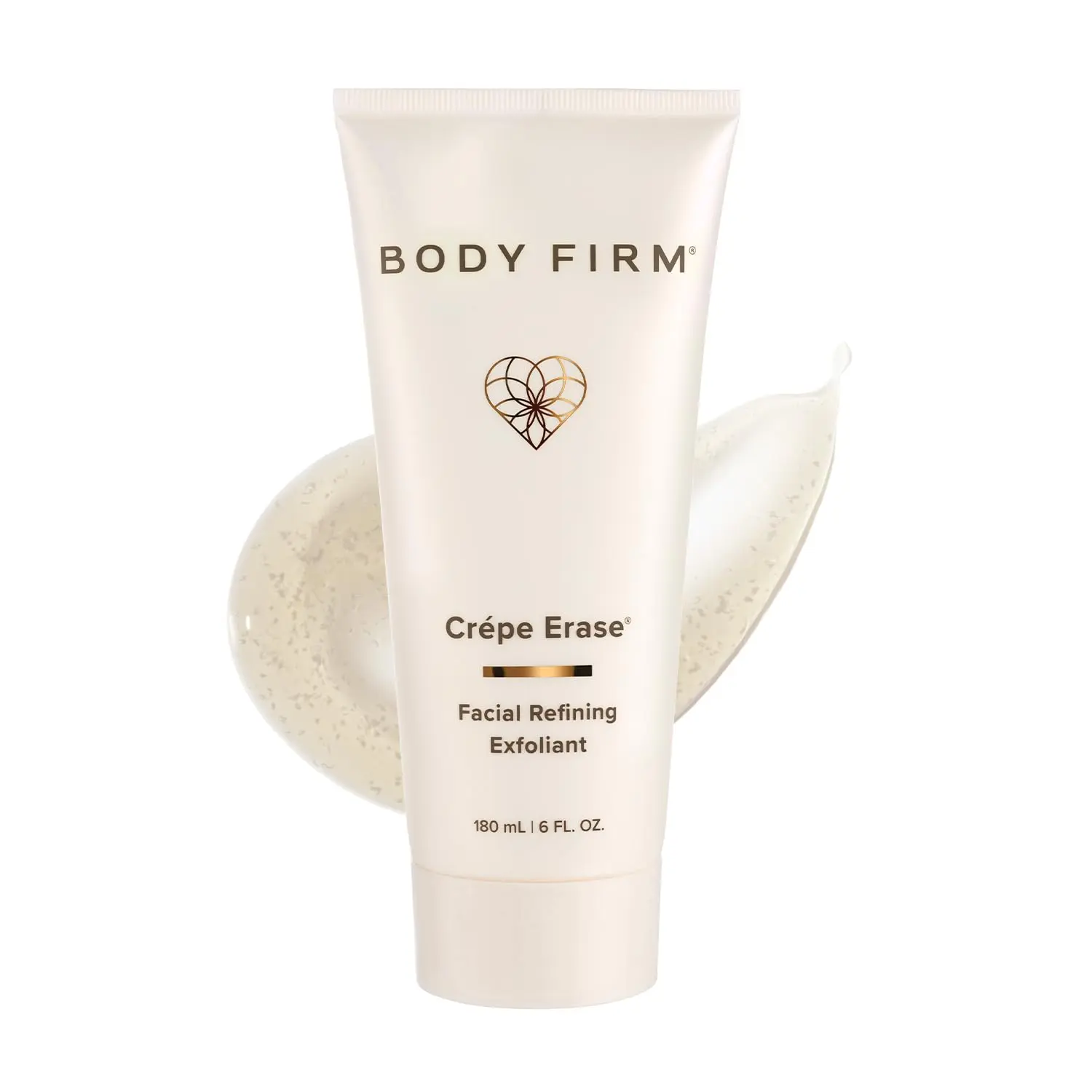 Crepe Erase by The Body Firm Facial Refining Exfoliant, AHA & BHA Salicylic Acid Face Scrub for Daily Use to Achieve Smoother Skin