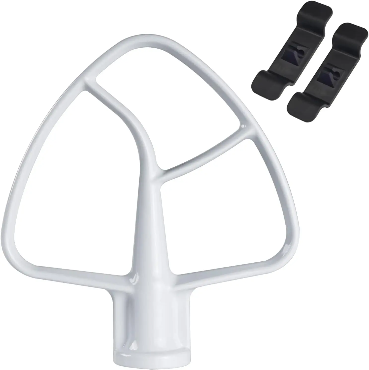K45B Coated Flat Beater for  4.5 Qt Tilt- Stand Mixer, Paddle Attachment for Kitchen Aid Mixer Accessories