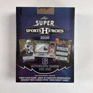 2026 Leaf Super Sports Heroes Hobby Box
