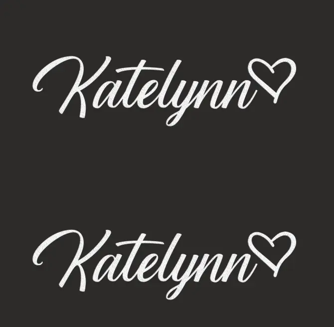 Cursive Name Decal - Personalized Name Decoration Decalla37
