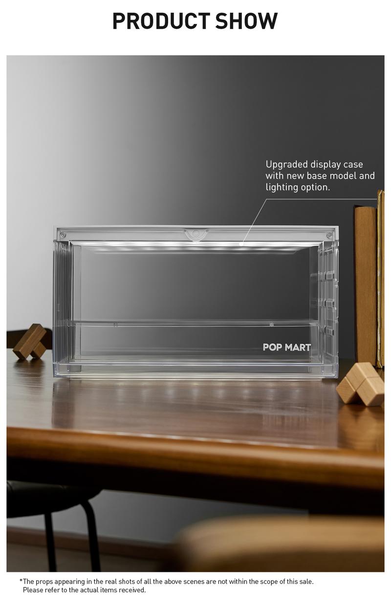 POP MART 100% Assemblable Lighted Display Container