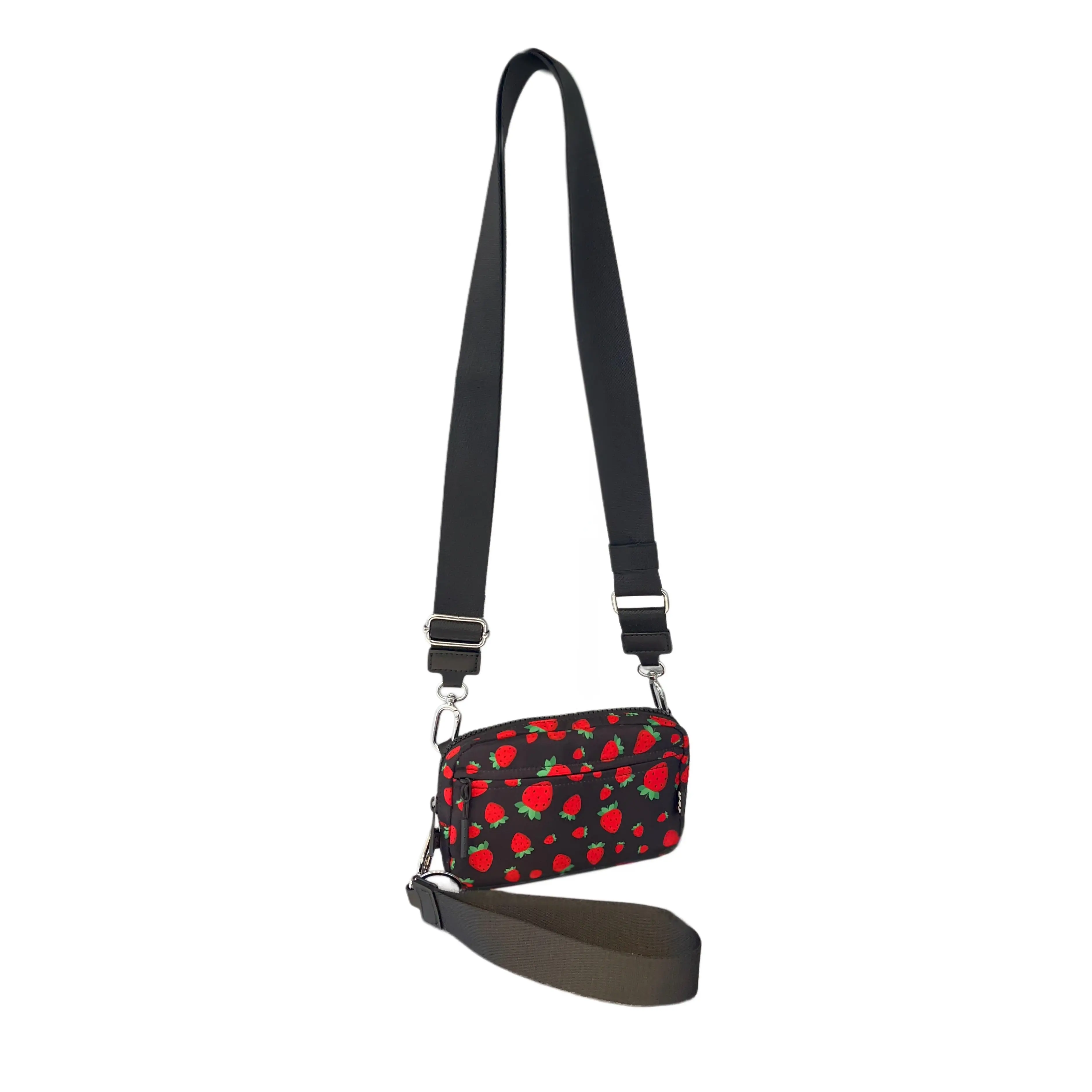 Field Of Strawberries (with Strap)