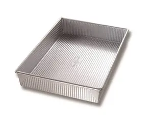 USA Pan Rectangular Non-Stick Cake Pan, 9" x 13"