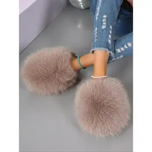 Women'sCutePlainColorFluffyPlushSlippers,ElegantSlippers,WomenSoftCushionedSlippers,CasualSoftHomeBathroomSlippers,WarmSlippersforWomenIndoor&OutdoorUseforFall&Winter,Footwear